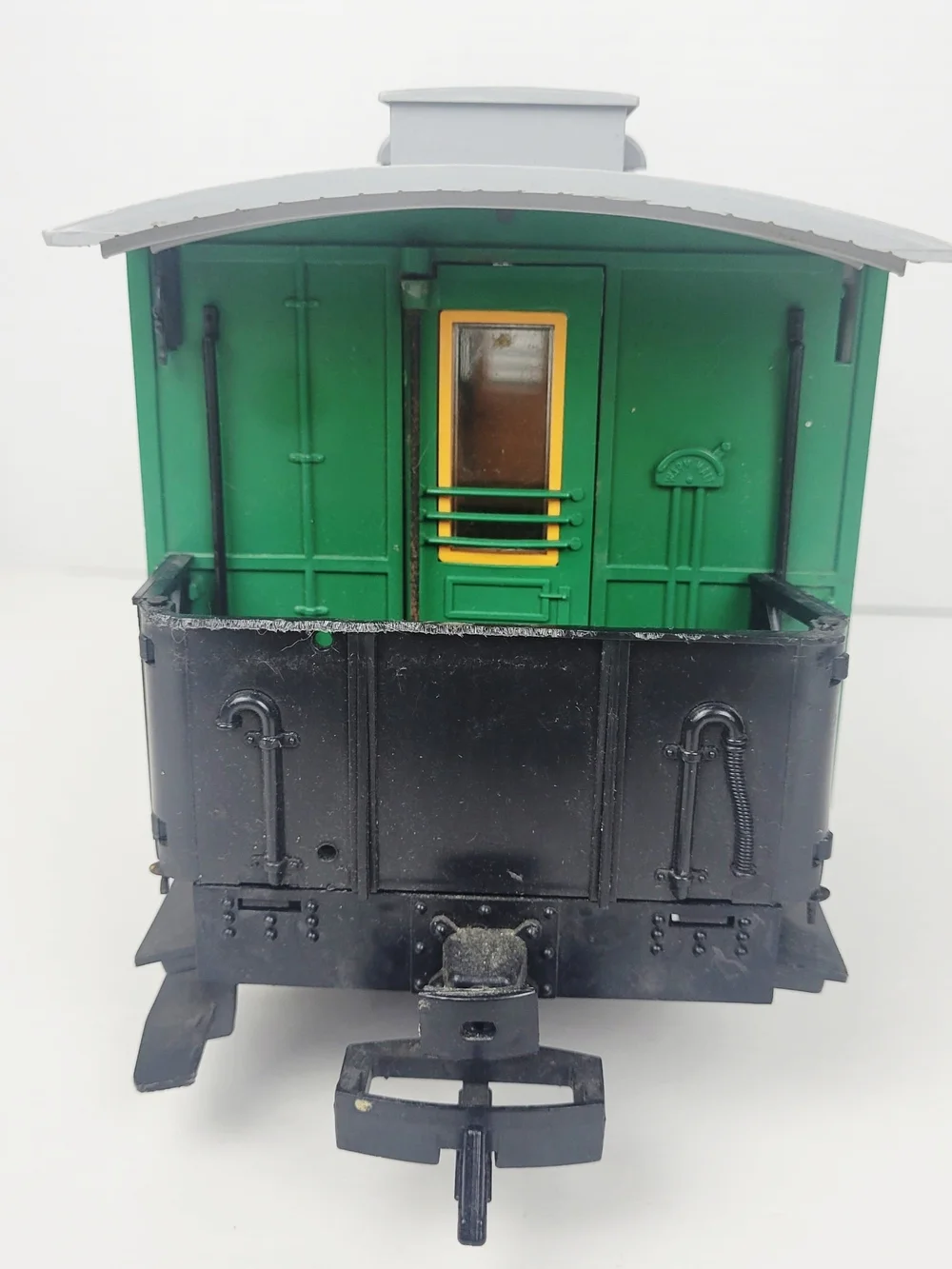 Vtg 70s LGB Lehmann 3010 Third Class Passenger Car G-Scale~Green~Western Germany